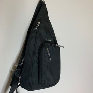 Lighten Up Sling Backpack in Black